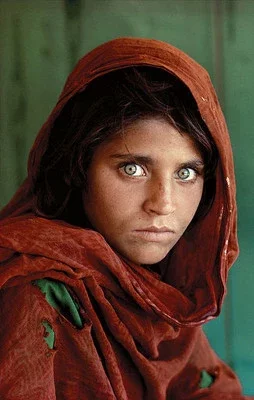Афганская девочка. Фото: National Geographic 