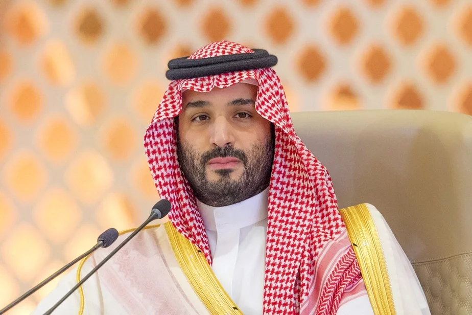 Наследны прынц Саудаўскай Аравіі Махамед бін Салман. Saudi Press Agency via AP