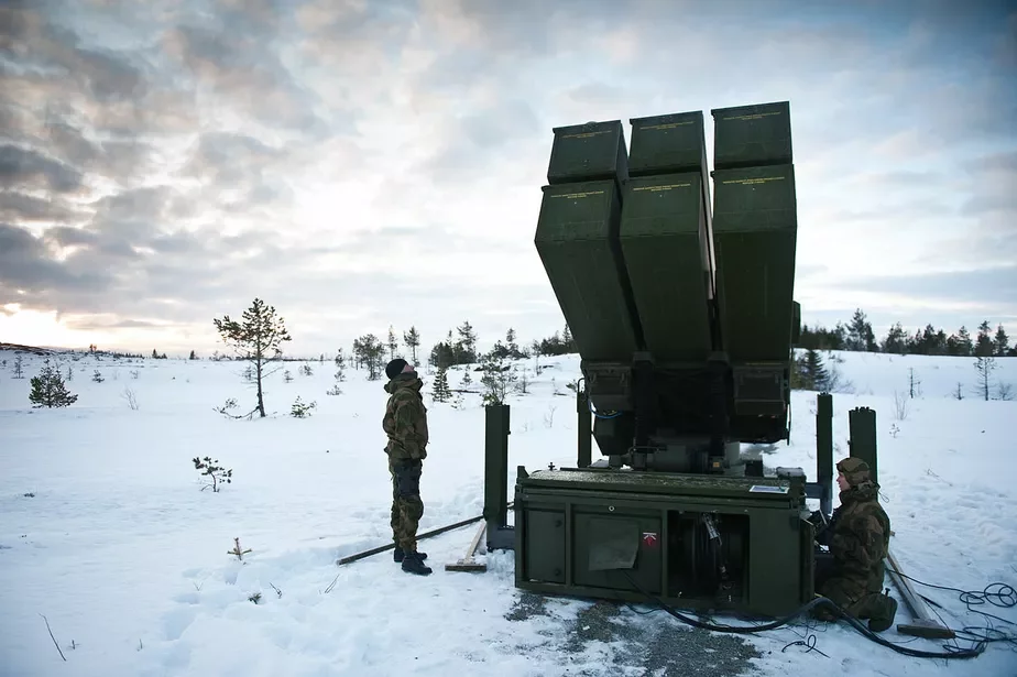 Norwegian Advanced Surface to Air Missile System. Фота: Øvelse Seapie