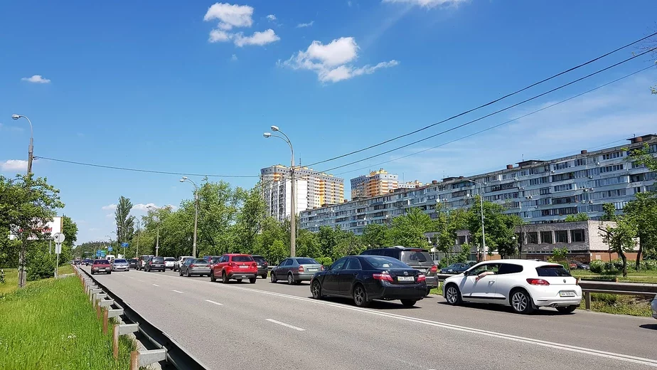 Minski praśpiekt u Kijevie. Fota: Vikipiedyja