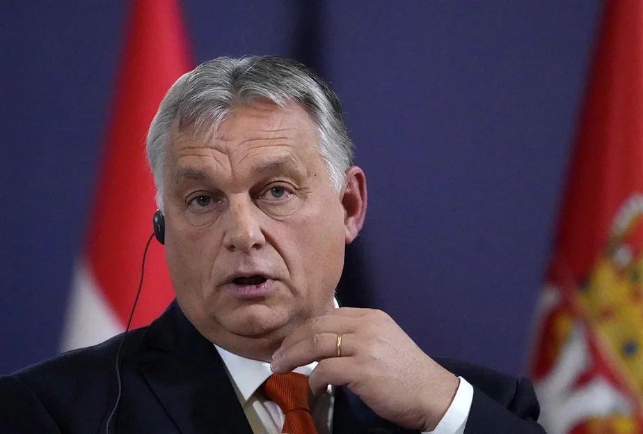 Прэм'ер-міністр Венгрыі Віктар Орбан. Фота: Darko Vojinovic / AP Photo