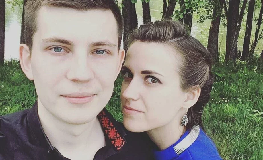 Игорь Лосик и его жена Дарья, которая тоже за решеткой