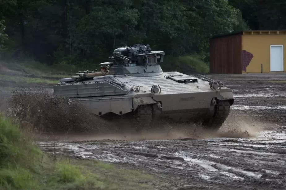 BMP Marder — asnoŭnaja niamieckaja BMP. Fota Bundeswehr